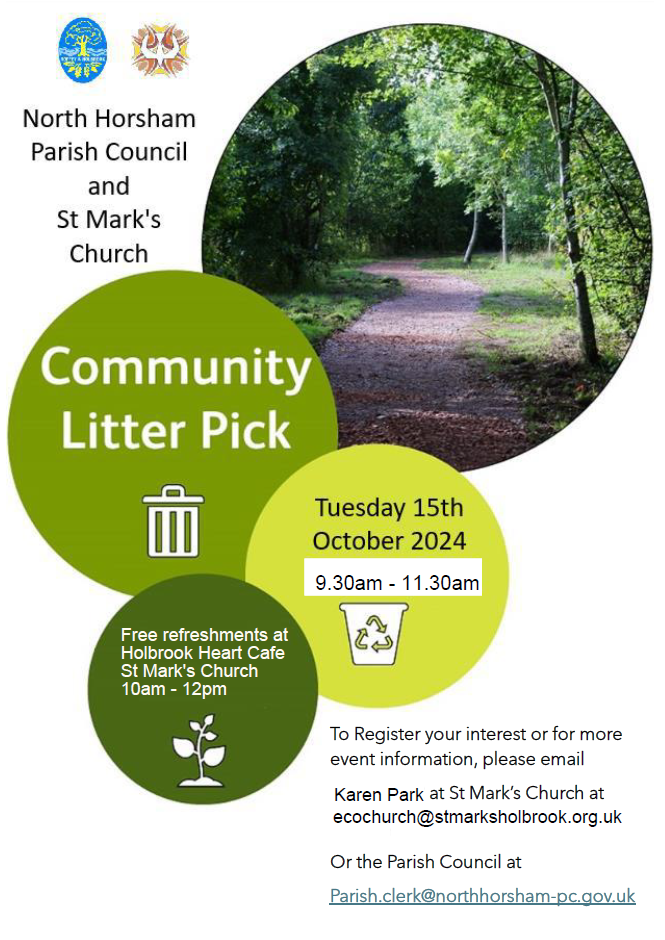Community Litter Pick | North Horsham Parish Council